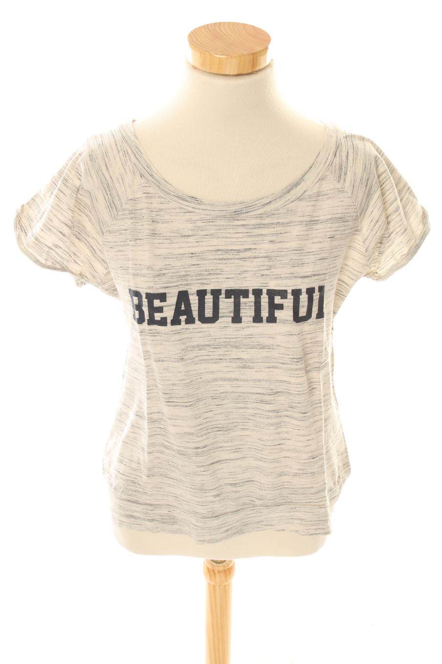 Chemisier Gris à Motif Papillon - Marque "La Petite Française" - Taille M/L - Occasion Très Bon état