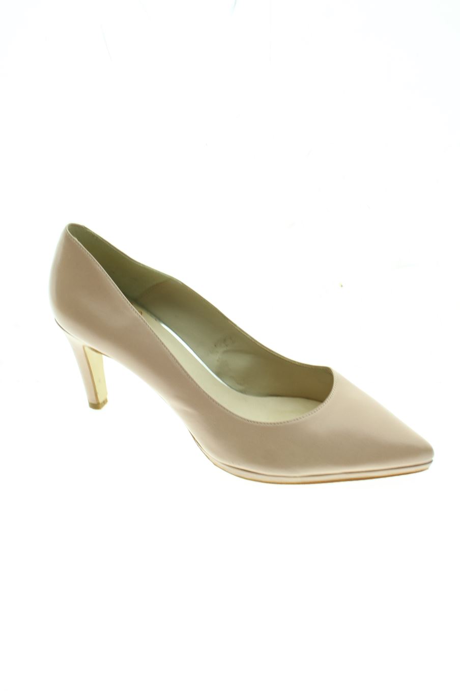 Zapatos de tacon de Angel Alarcon de la talla 40, de color beige de