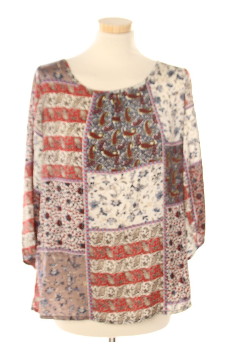 Blouse à manches longues Encuentro de la taille 38, de couleur imprimés
