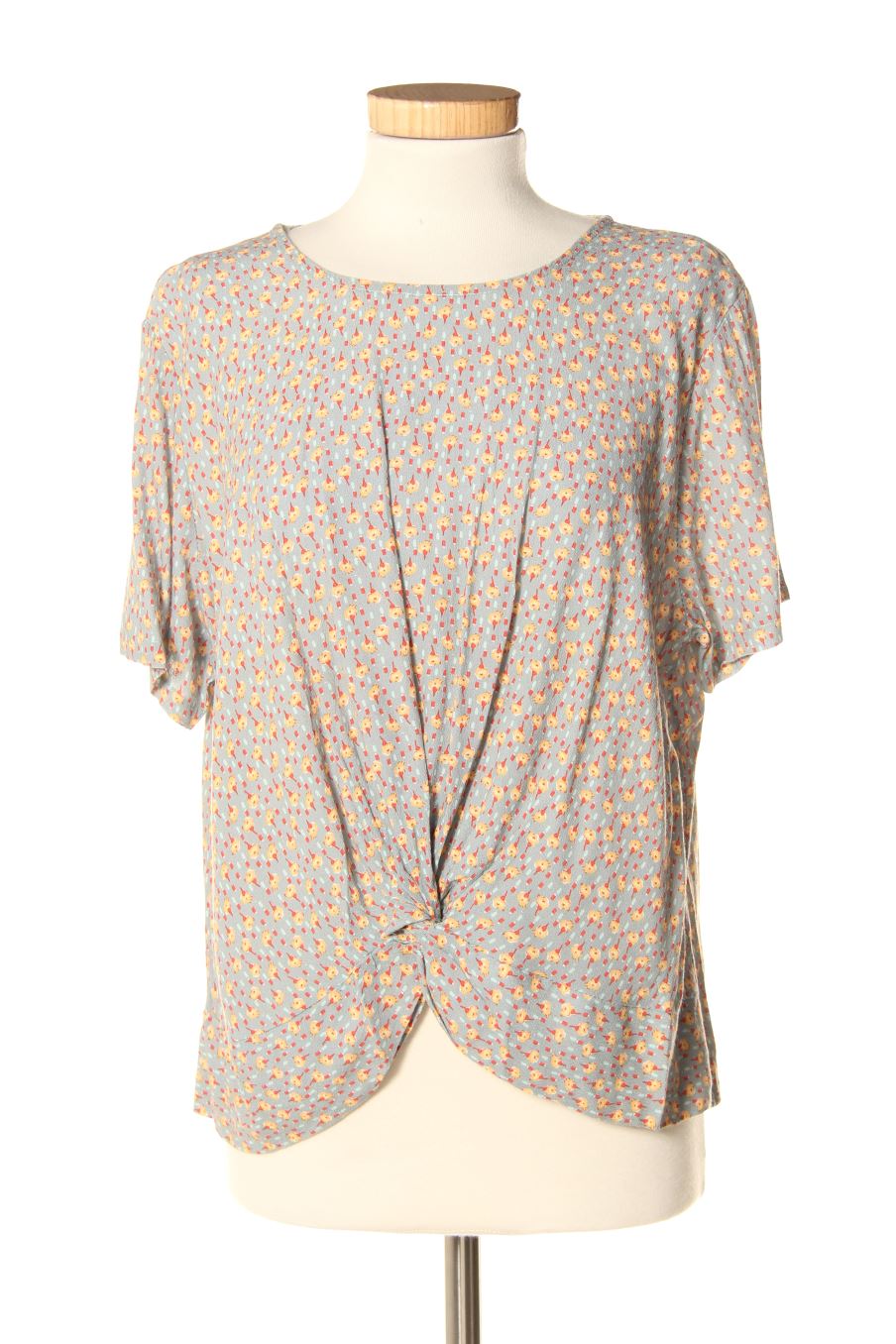 Blouse à manches courtes Made in italy de la taille S, de couleur fleurs