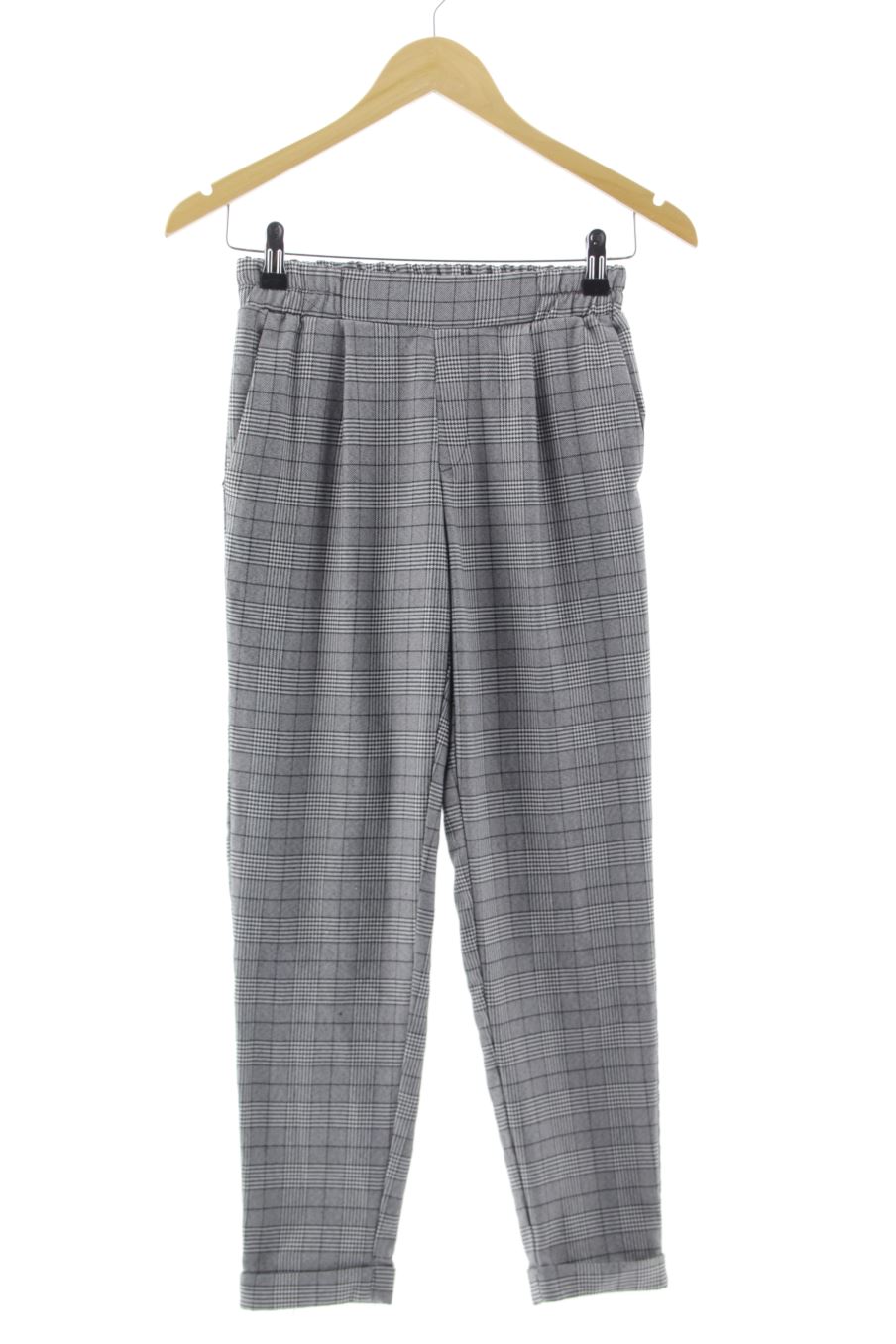 Pantalon Tally Weijl de la taille 34, de couleur carreaux
