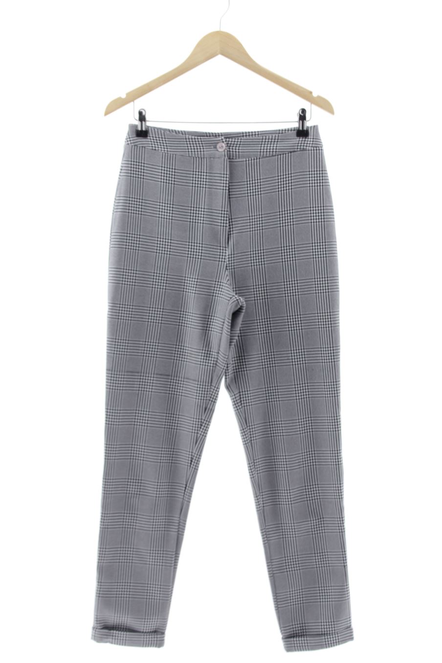 Pantalon Boohoo de la taille S, de couleur carreaux