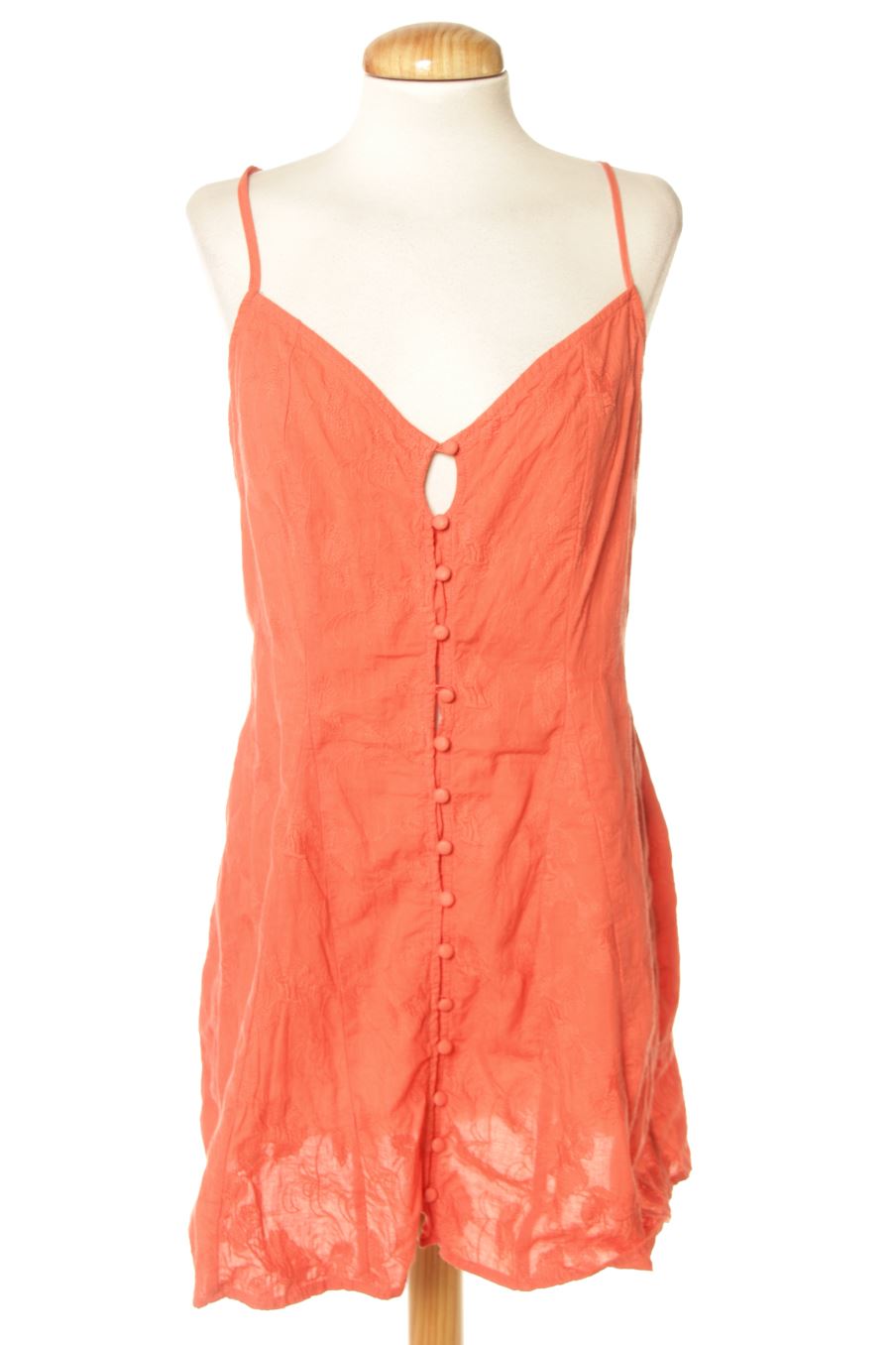 Vestido casual de High Spirits (Springfield) de la talla S, de color coral