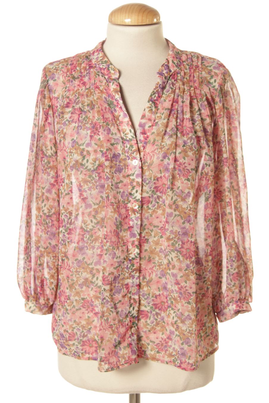 Blusa a maniche lunghe de Mango de la talla XS, de color stampato