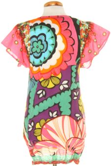 Blusa de manga corta L Desigual