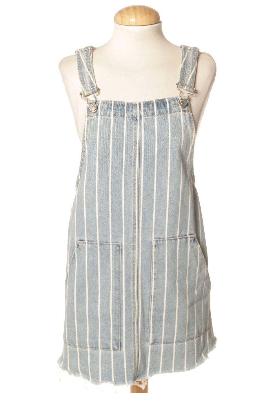 Robe casual Pull & Bear de la taille S, de couleur bleu de denim