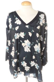 Blusa de manga larga L Mango