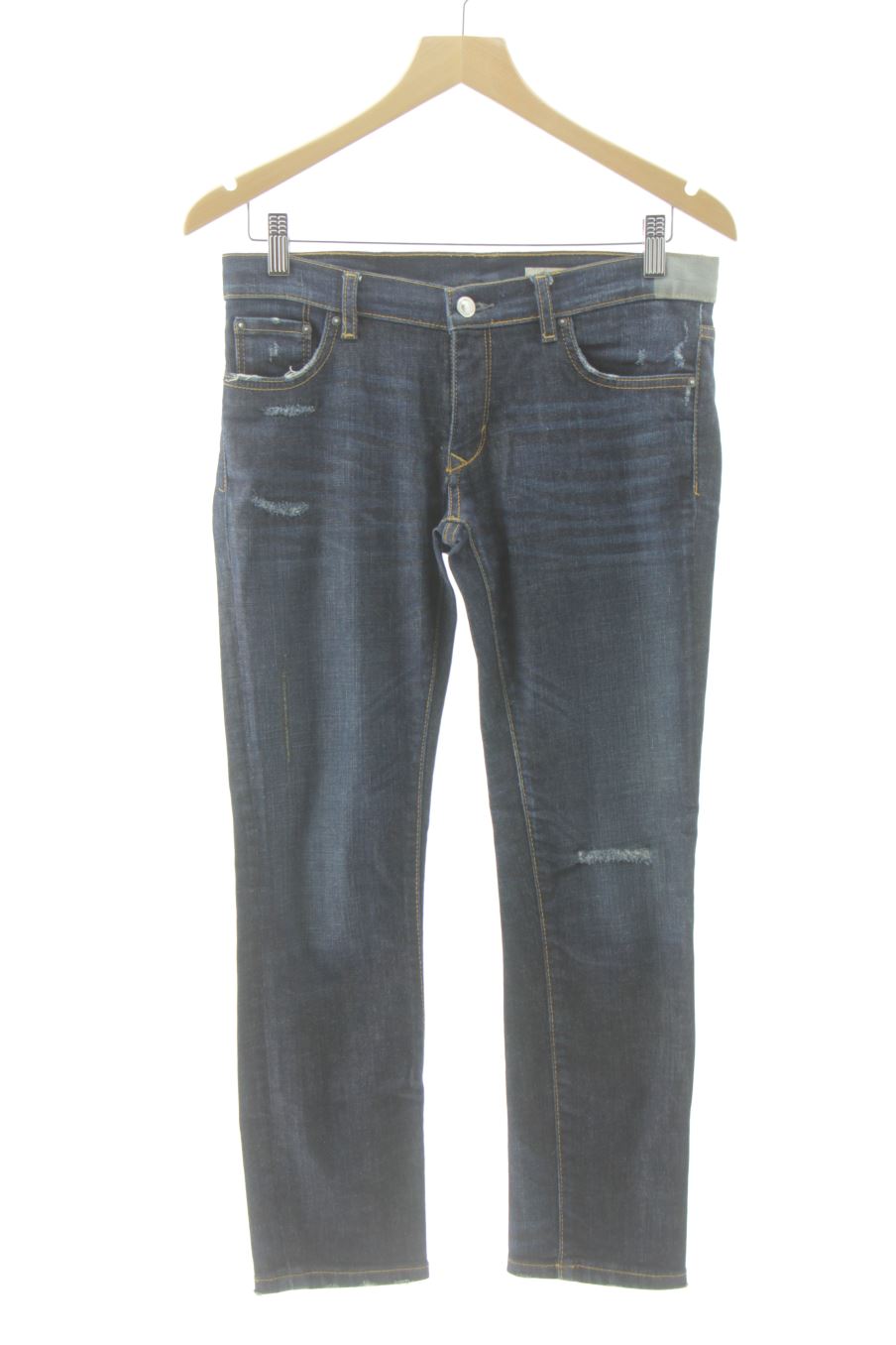 Jeans de Zara de la talla M, de color blu