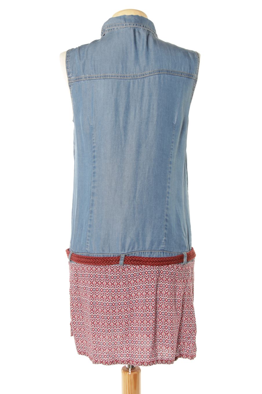Robe casual Promod de la taille XS, de couleur bleu de denim