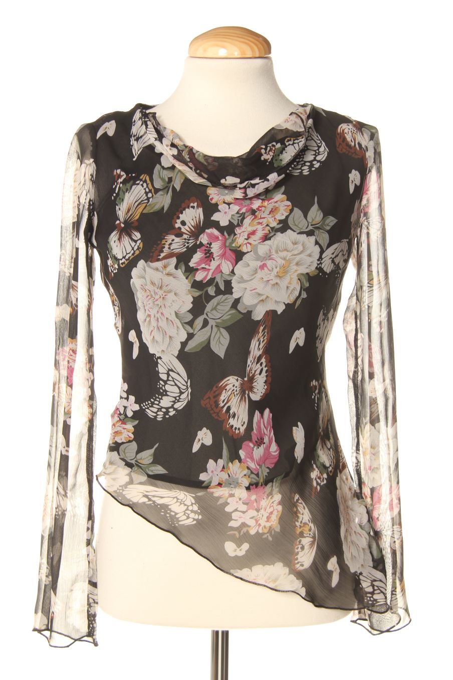 Blusa de manga larga de Zaatxchi de la talla XS, de color flores