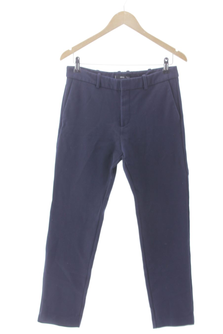 Pantalón de Mango de la talla 38, de color azul