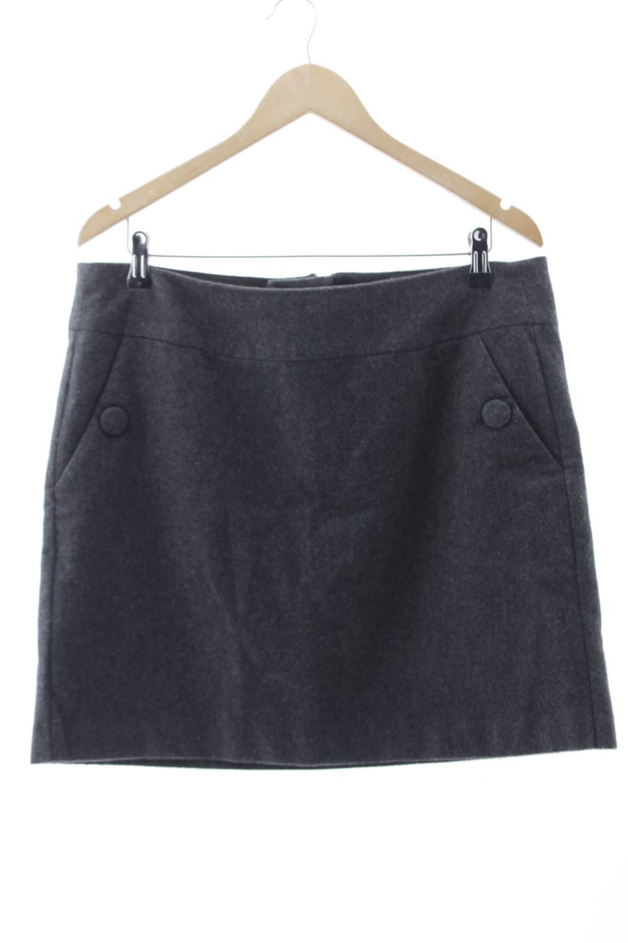 Aufwändiger Rock von Esprit Größe 44, Farbe Grau, für