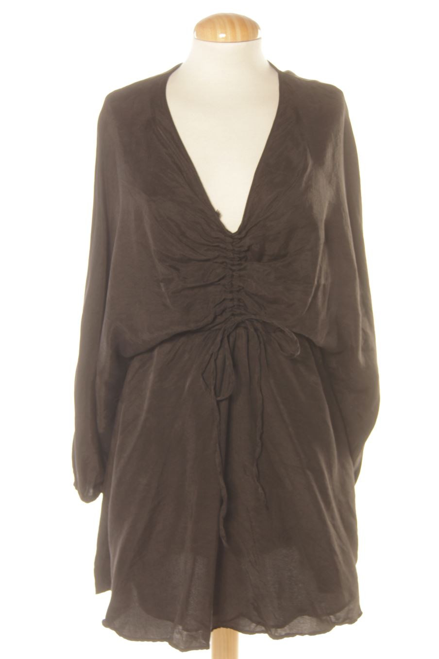 Robe casual Zara de la taille XS, de couleur noir