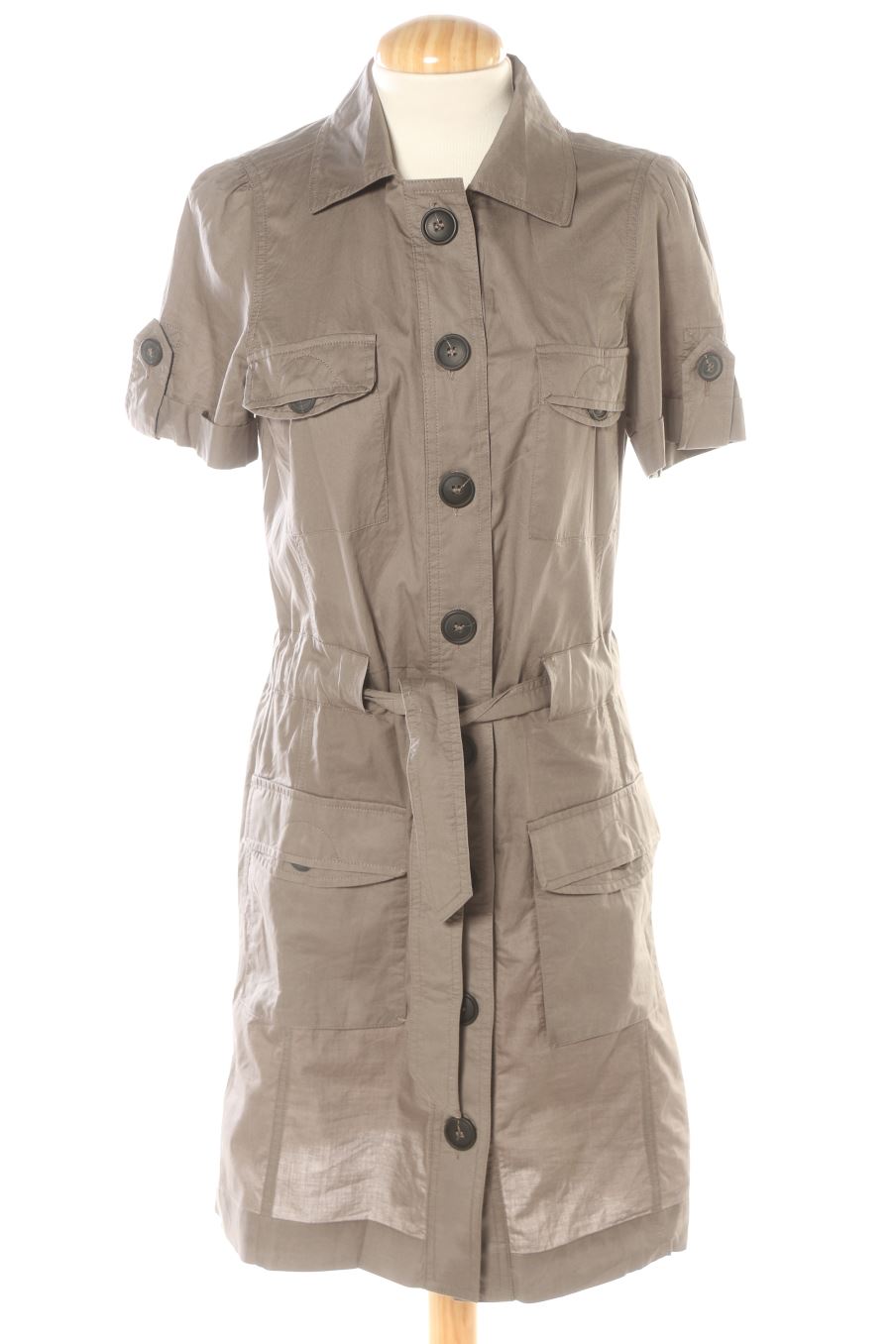 Robe casual Comptoir des Cotonniers de la taille 36, de couleur gris