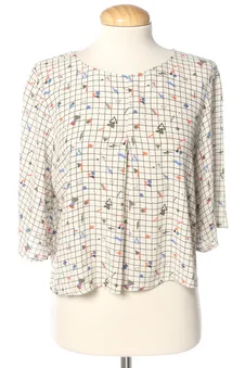 Blusa a maniche lunghe M Pull & Bear, foto 1 di 2