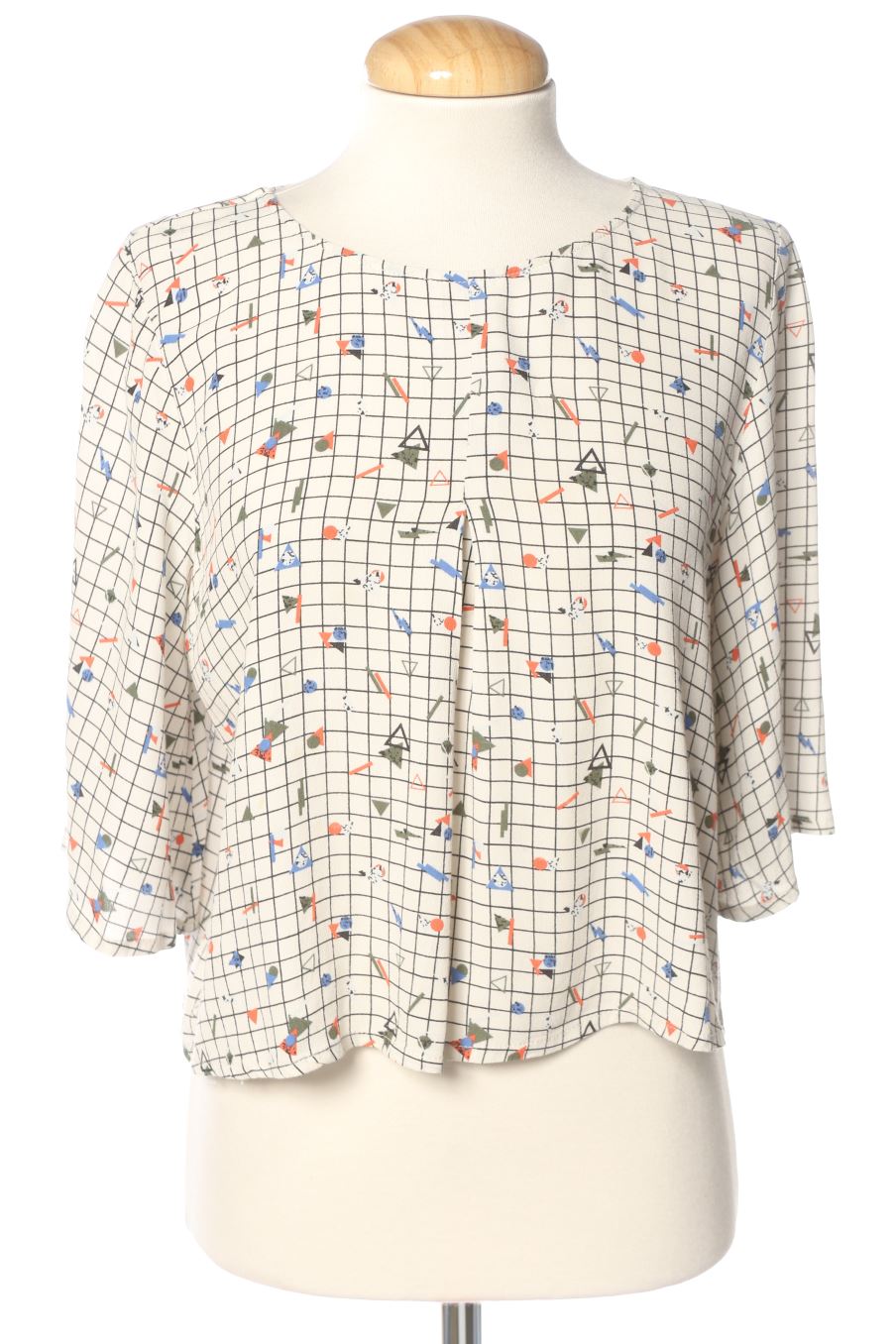 Blouse à manches longues Pull & Bear de la taille M, de couleur imprimés