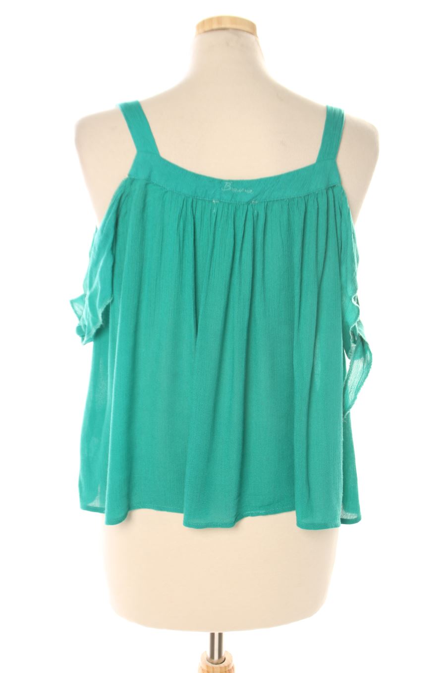 Blouse à manches courtes Brownie de la taille S, de couleur vert