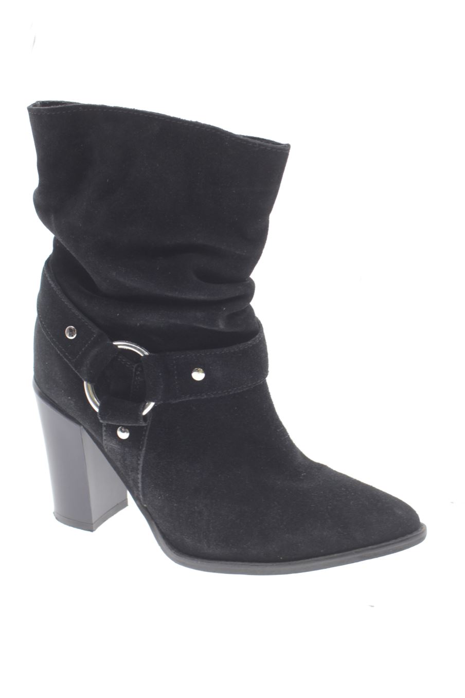 Botines de Zign de la talla 37, de color negro de