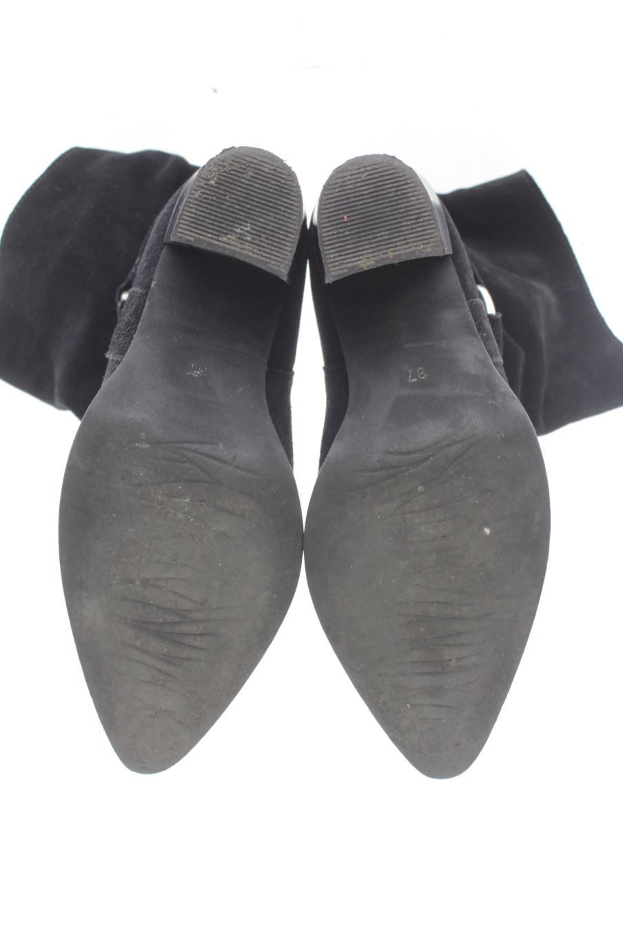 Botines de Zign de la talla 37, de color negro de