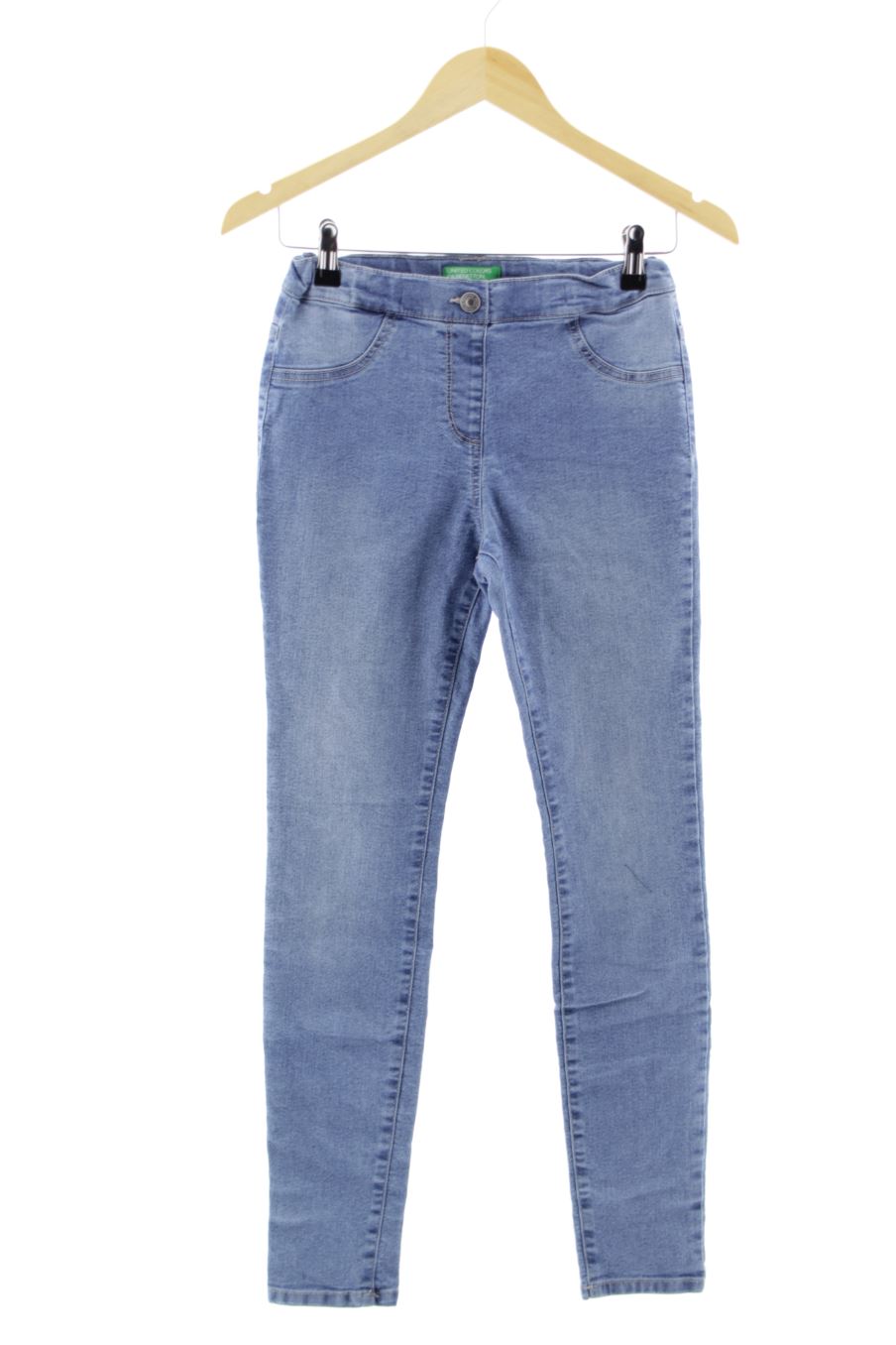 Vaquero de Benetton de la talla 11 años de denim de segunda mano