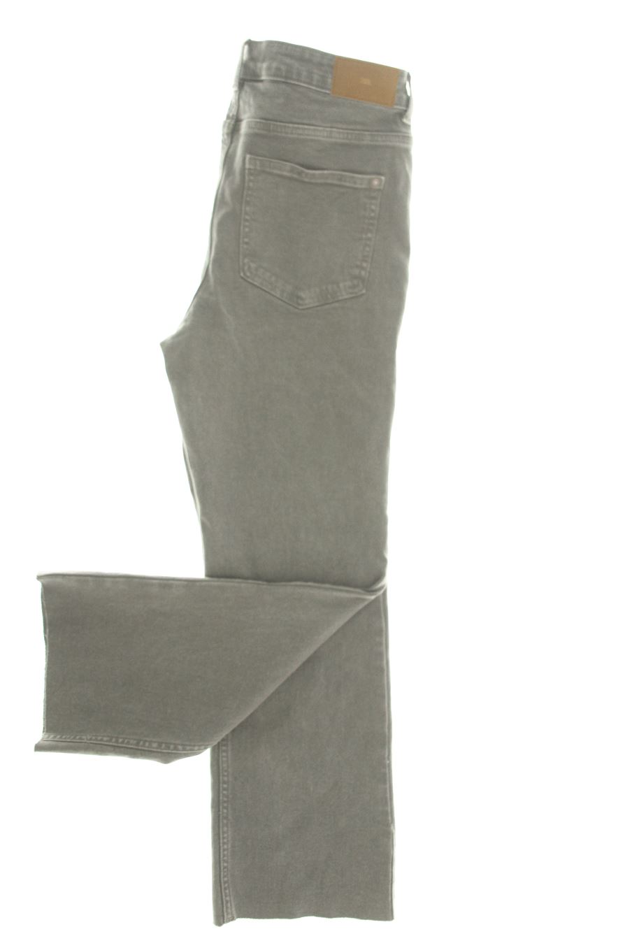 Jeans Zara de la taille 40, de couleur vert de denim