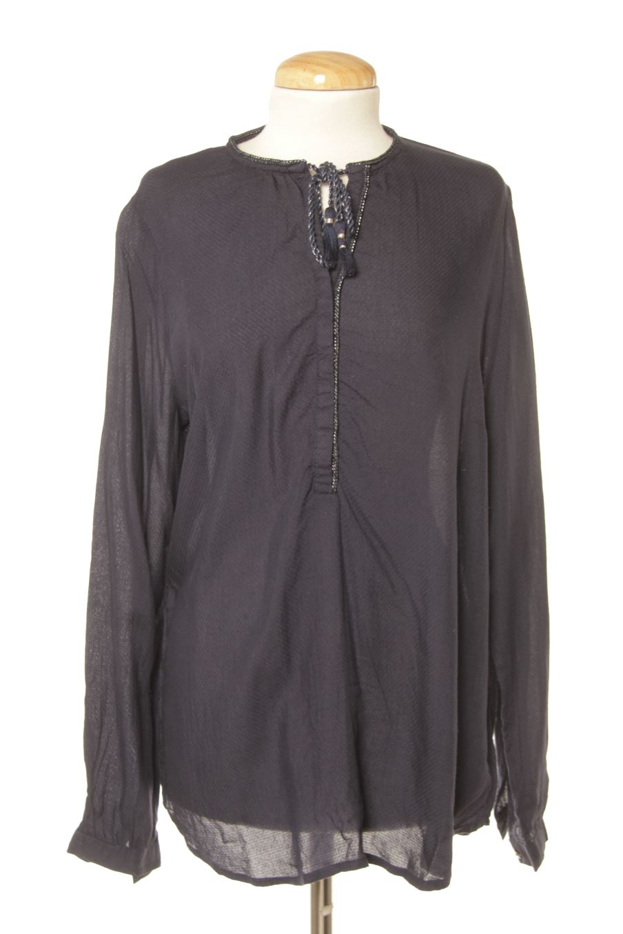 Blusa de manga larga de La redoute de la talla S, de color azul marino