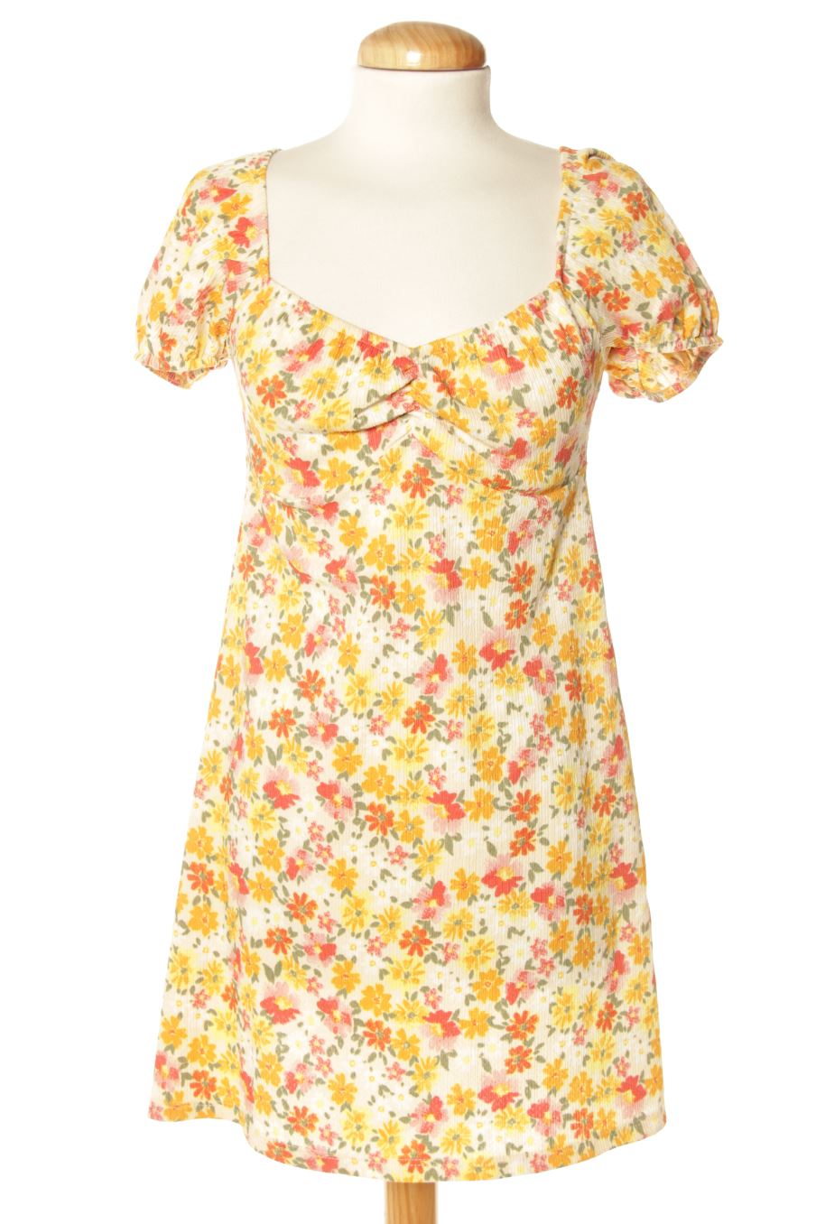 Robe casual Stradivarius de la taille S, de couleur fleurs