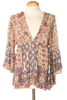 Blouse à manches longues XS Zebra
