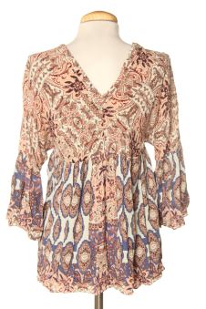 Blouse à manches longues XS Zebra