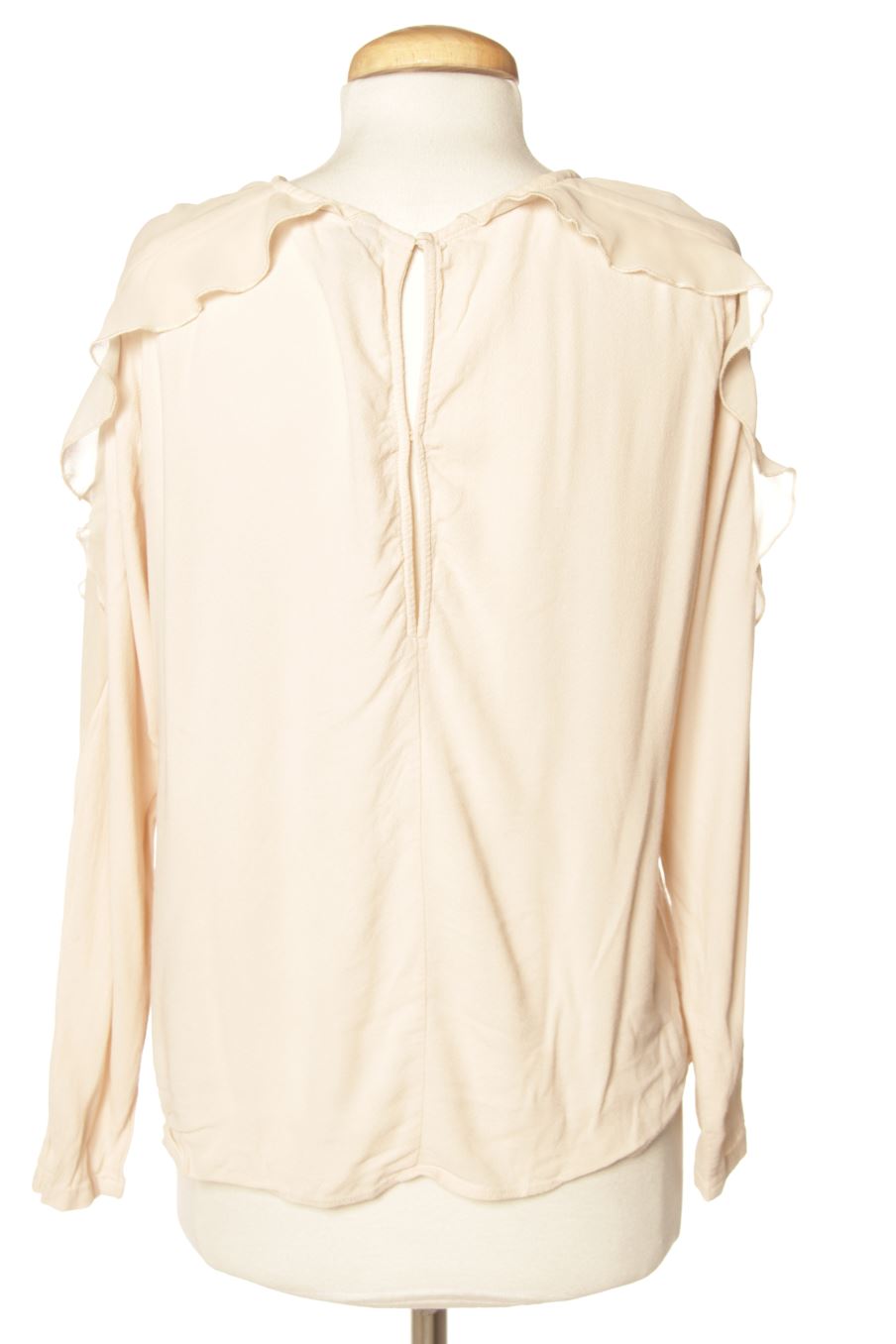Blouse à manches longues Pepe Jeans de la taille L, de couleur beige
