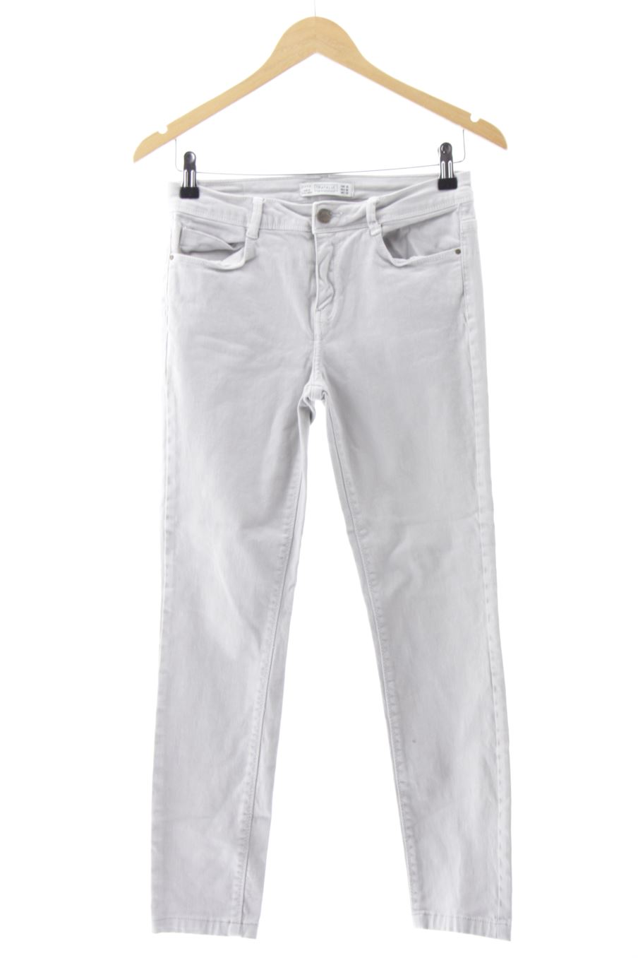 Jeans Trafaluc de la taille 38, de couleur beige de denim