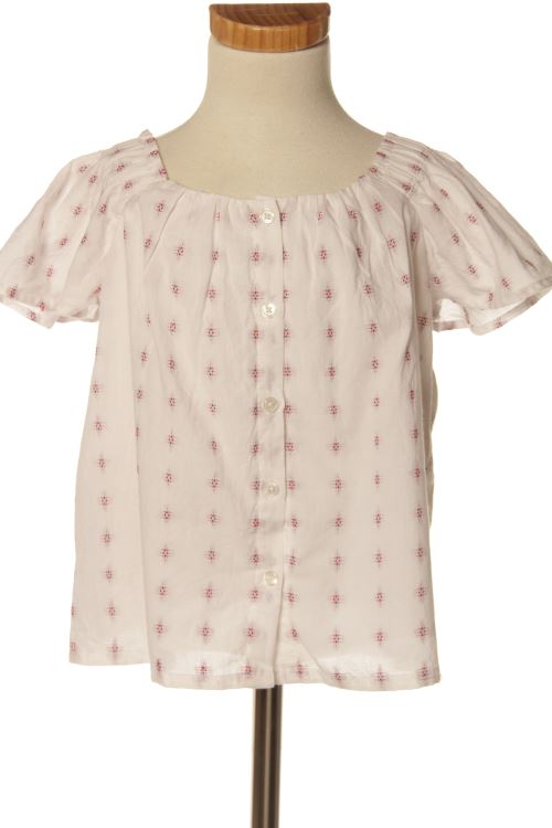 Blouse à manches courtes