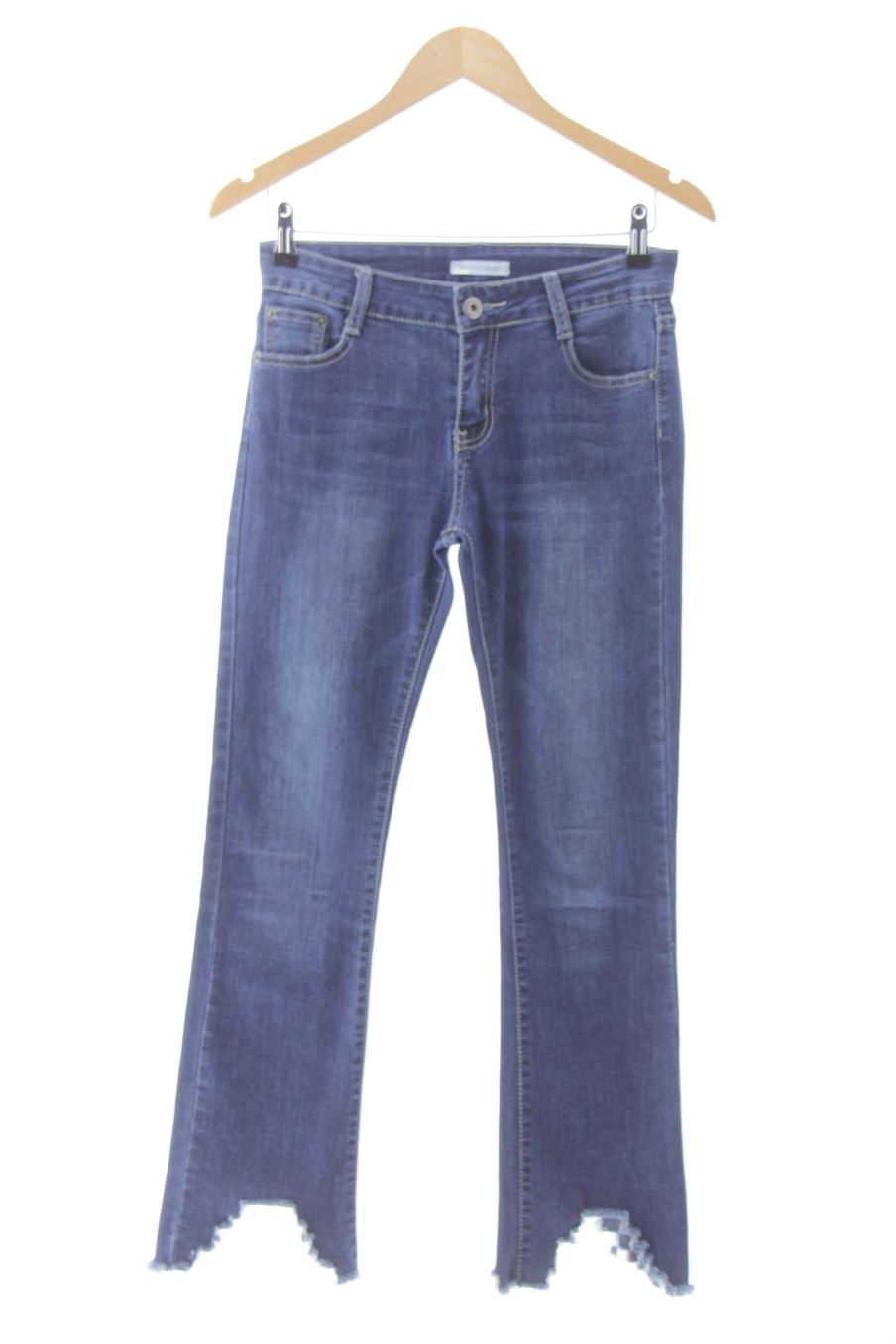 Jeans Renatta&go de la taille M, de couleur bleu de denim