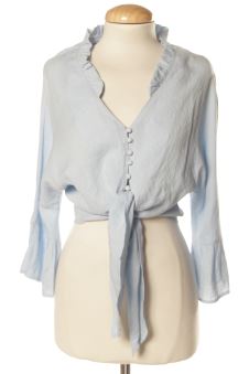 Blusa de manga larga L Zara