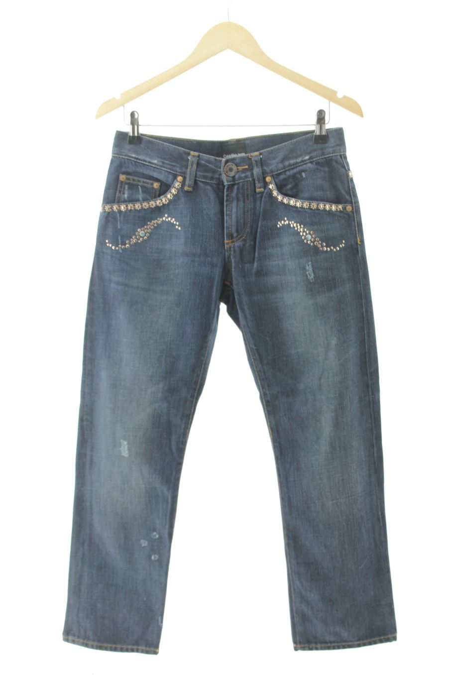Jeans de Calvin Klein de la talla 38, de color blu