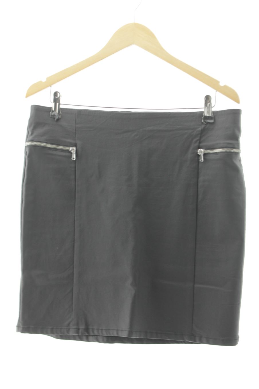Jupe Vero moda de la taille XL, de couleur noir de synthétique