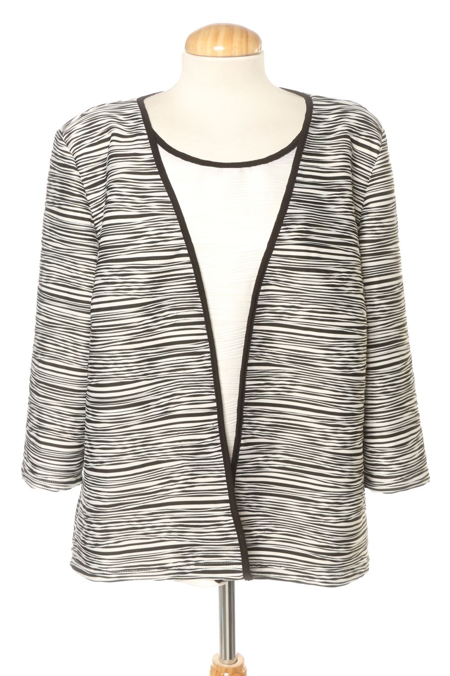 Gilet Equimoda de la taille 50, de couleur rayures