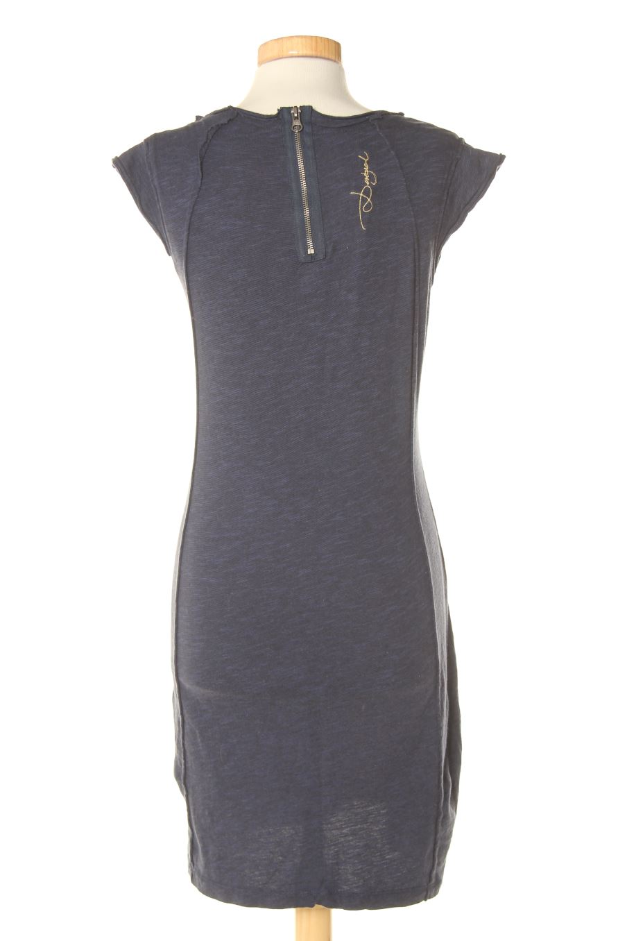 Robe casual Desigual de la taille M, de couleur bleu marine