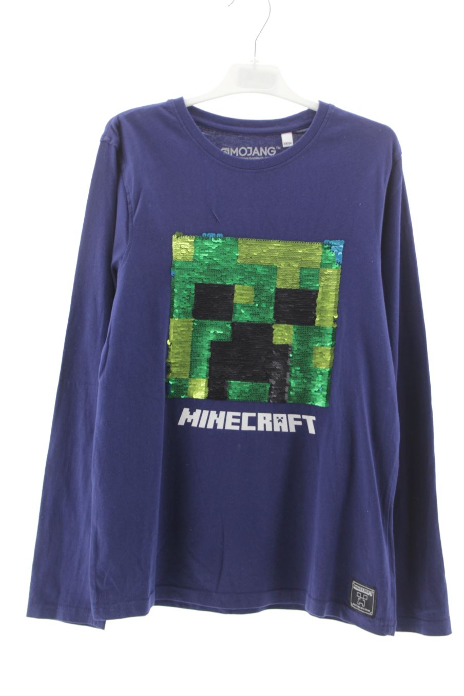 Camiseta de manga larga de minecraft de la talla 13 años de segunda mano