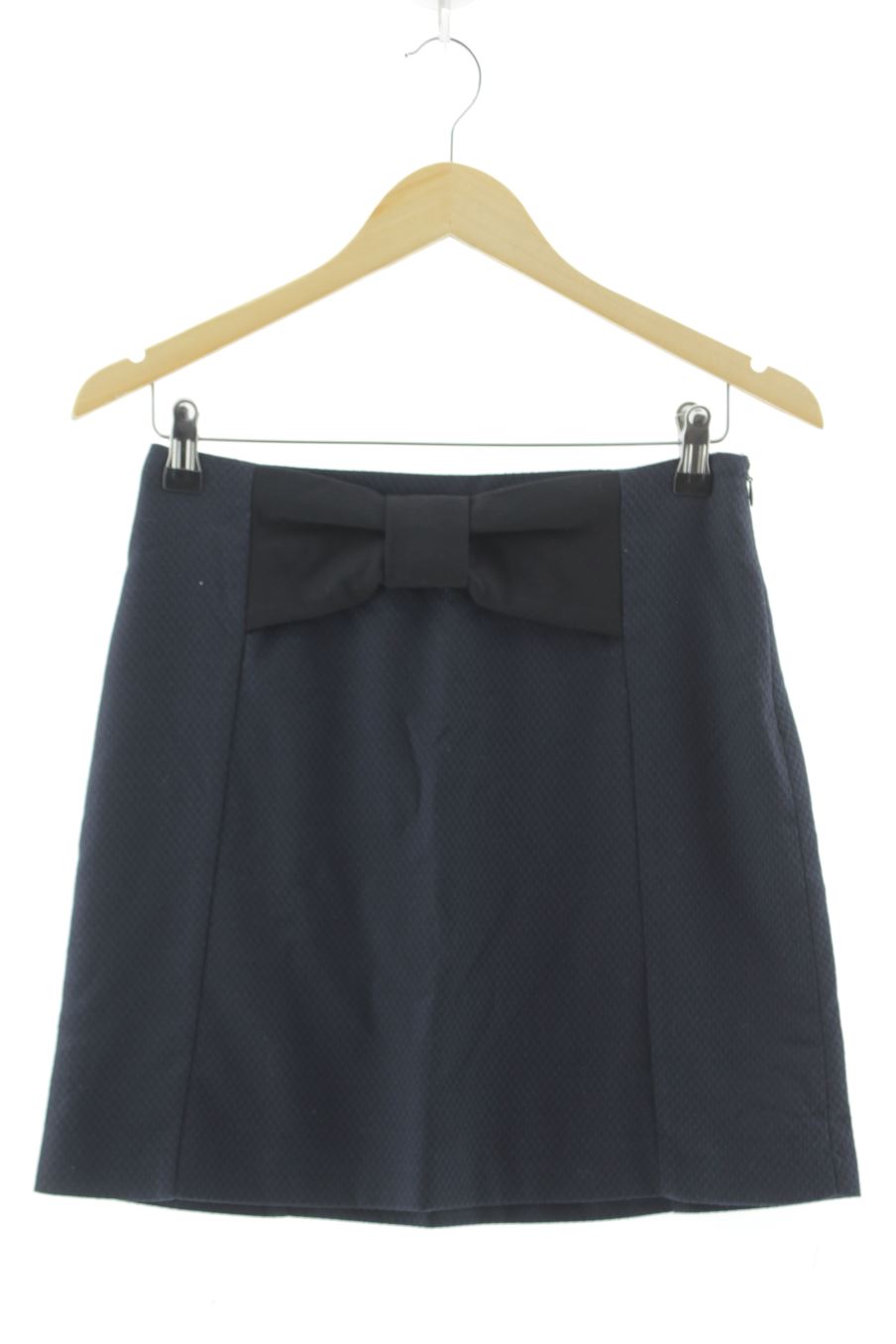Falda de Naf Naf de la talla 34, de color azul marino