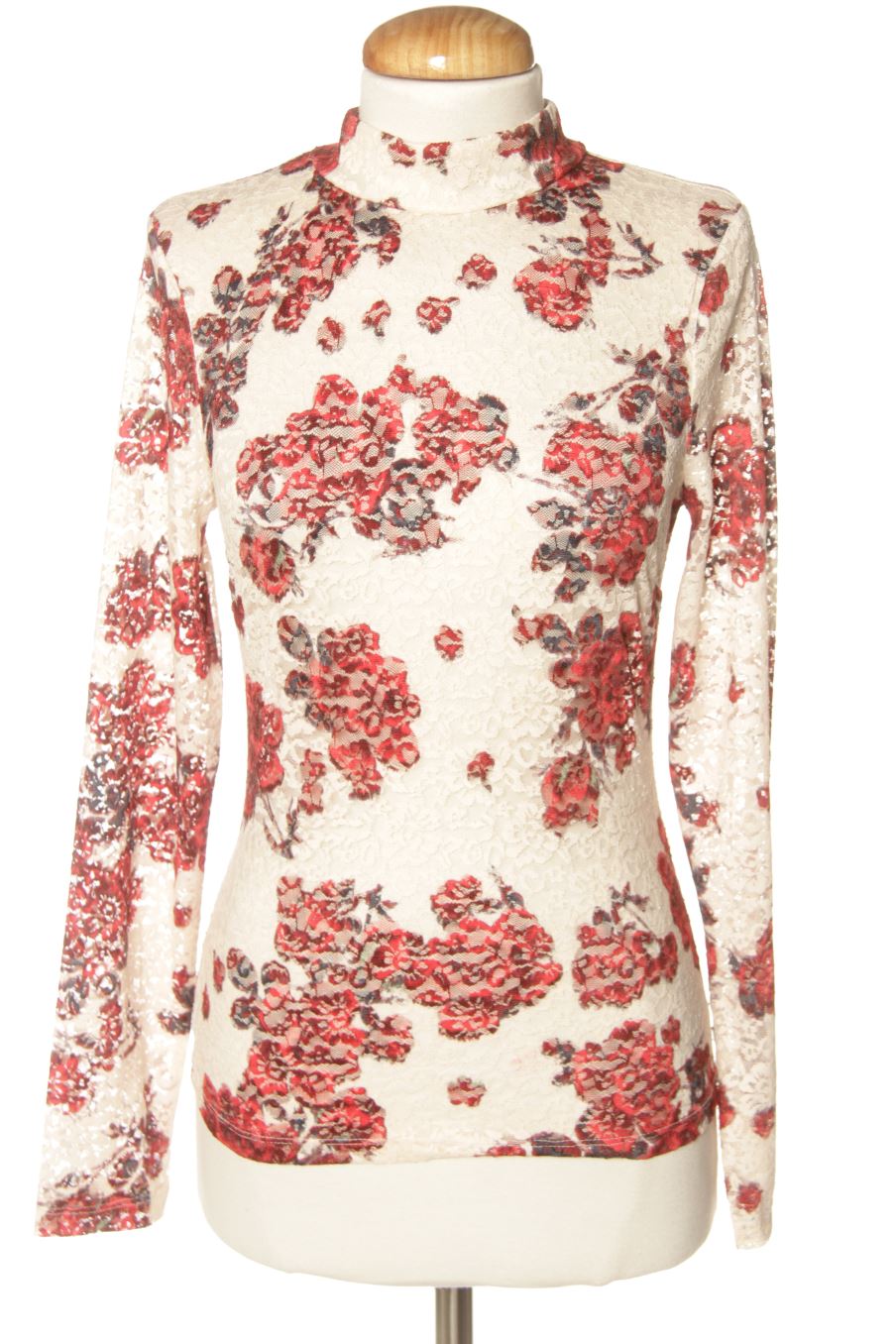 Top de Zara de la talla XS, de color flores