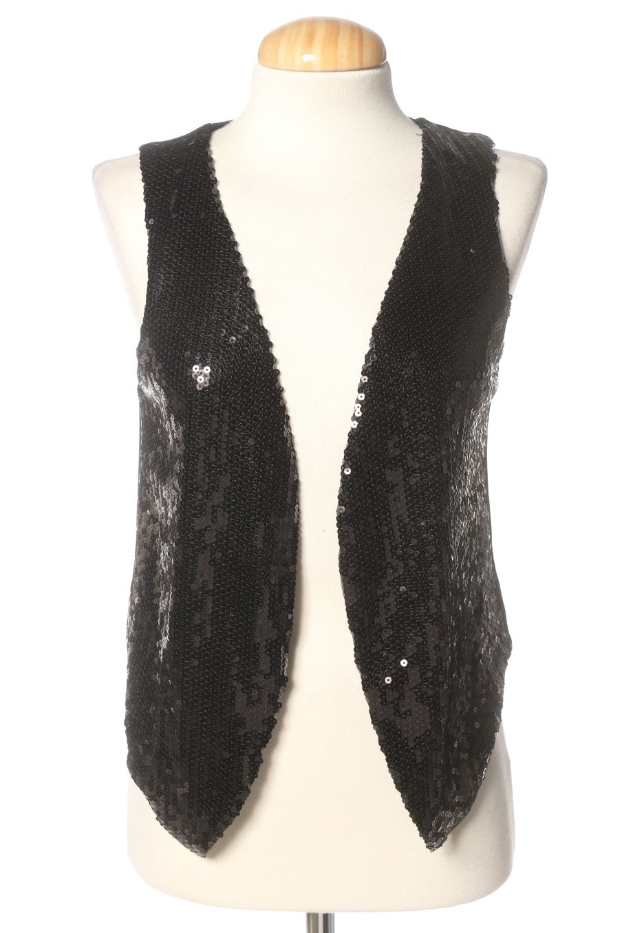 Gilet di stoffa de Elogy de la talla S, de color nero