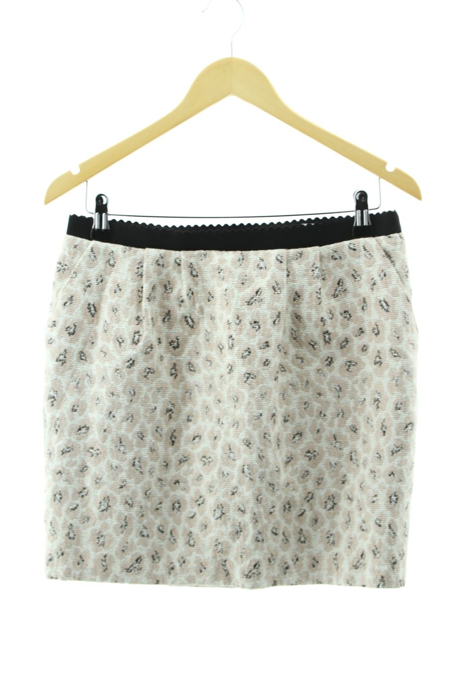 Falda de Promod de la talla 38, de color estampado