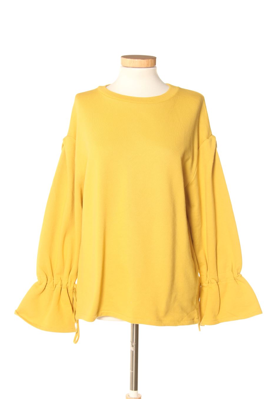 Sweat Pull & Bear de la taille S, de couleur jaune