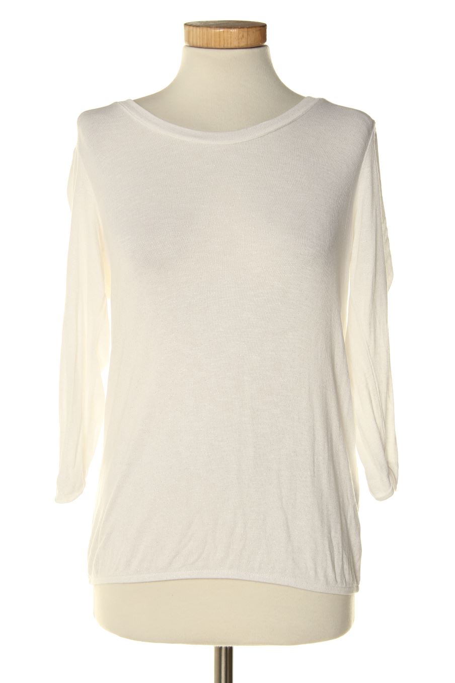 T-shirt à manches longues Street one de la taille M, de couleur blanc