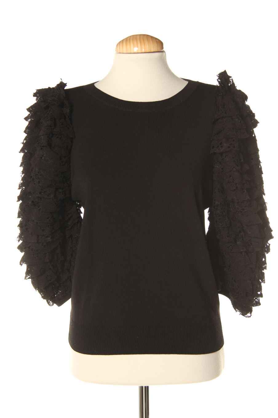 Pulls Zara de la taille L, de couleur noir