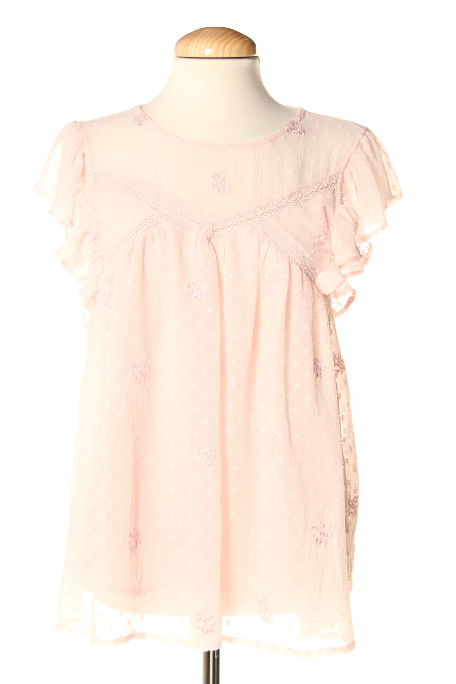Blouse à manches courtes PERCENTIL de la taille M, de couleur rose