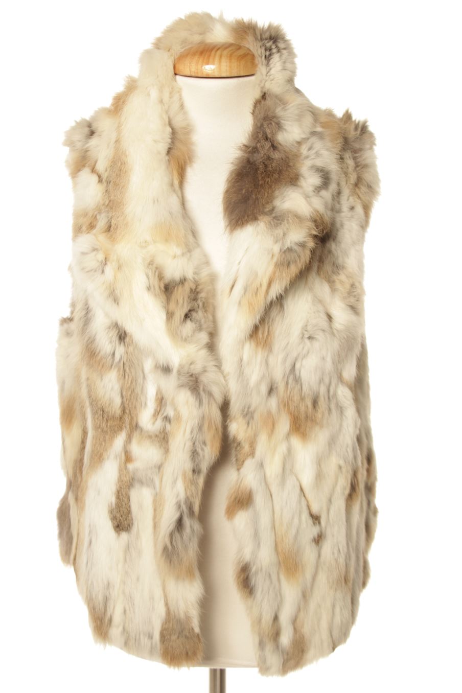 Gilet imbottito de Flamenco de la talla XL, de color beige