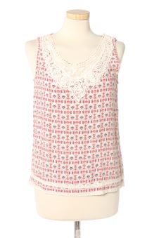 Blouse à manches courtes S Okeysi