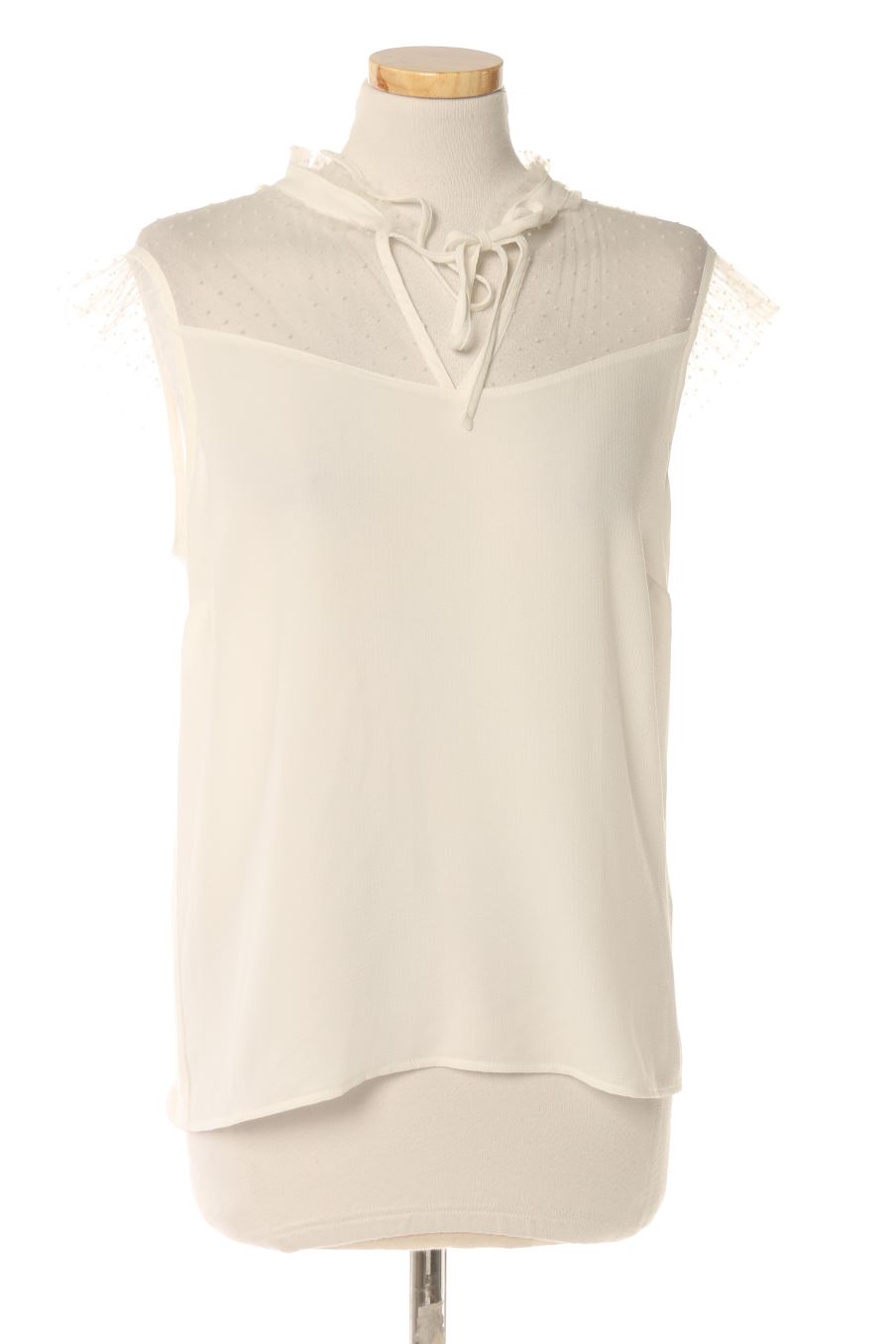 Top Naf Naf de la taille M, de couleur blanc